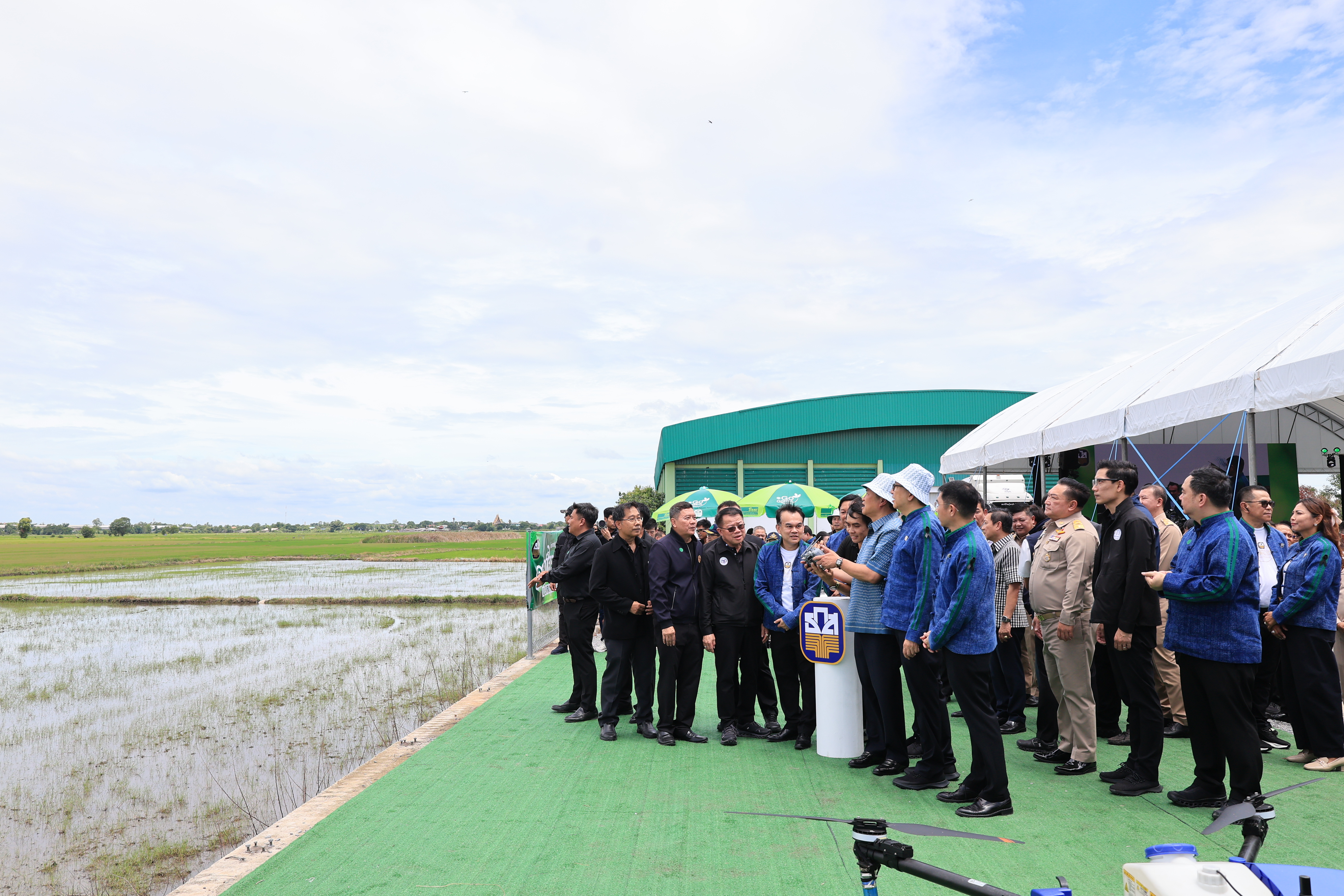 title - ส.ป.ก. ร่วมงานเปิดตัวโครงการสินเชื่อดอกเบี้ยคนละครึ่ง เพื่อลดต้นทุนการผลิต ณ จังหวัดพระนครศรีอยุธยา